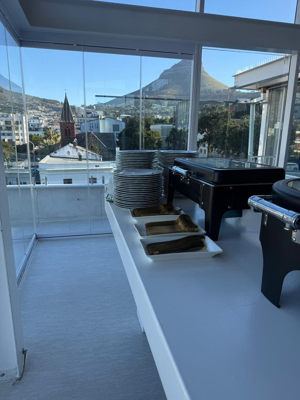 Corporate party event with premium catering and entertainment