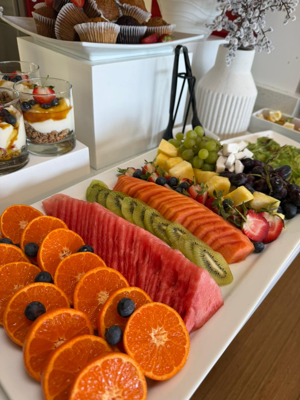 Beautifully plated main course dish from Nelulichi catering